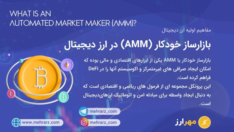 بازارساز خودکار (AMM) در ارز دیجیتال