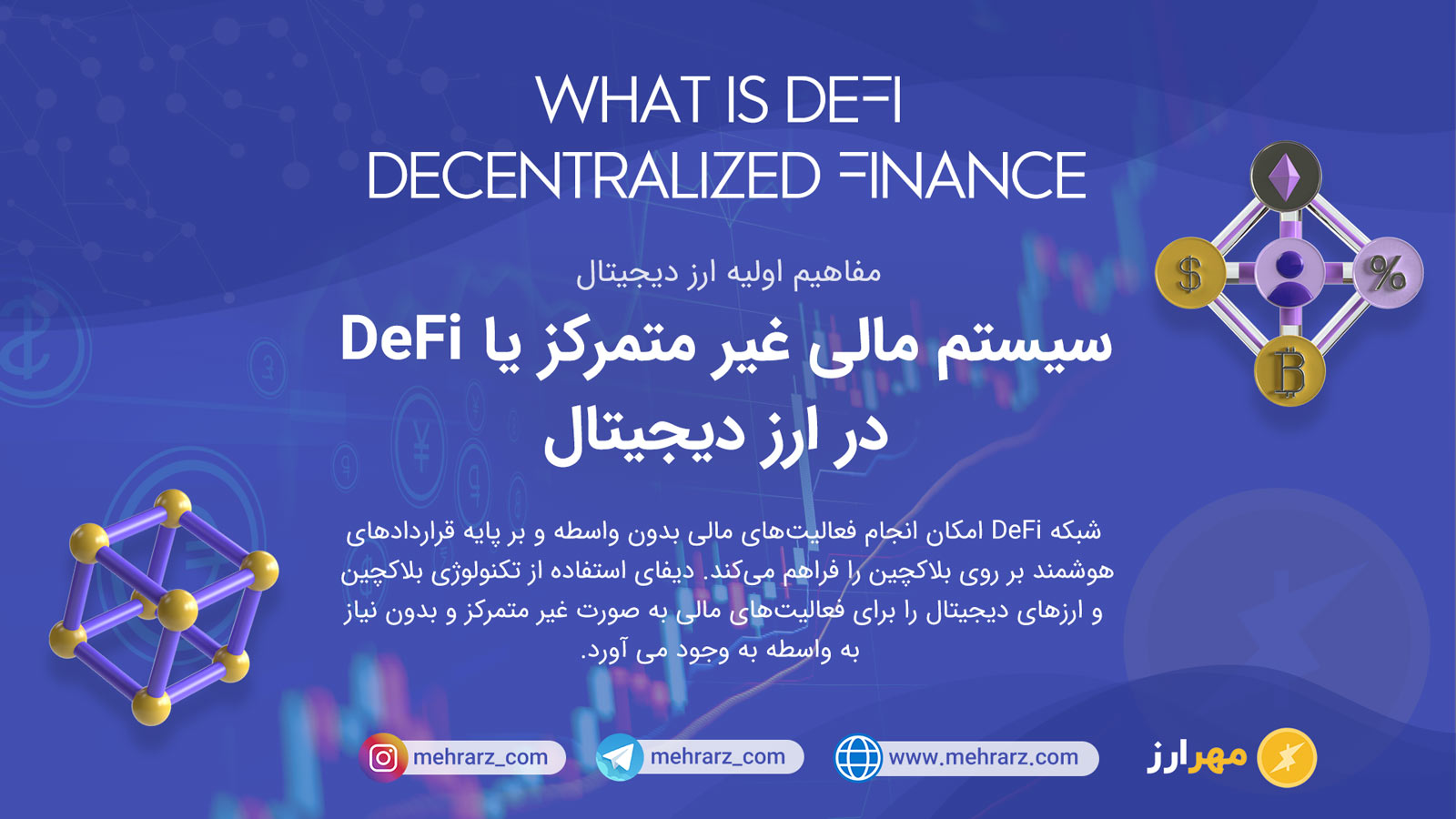 سیستم مالی غیر متمرکز یا DeFi در ارز دیجیتال چیست؟